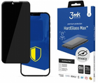 Захисне скло 3MK Hard Glass Max Privacy для Apple iPhone 13 mini Black (5903108444408) - зображення 1