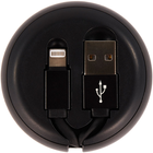Втягуючий кабель Richmond&Finch USB Type-C-micro-USB 0.9 м Black (7350076896032) - зображення 1