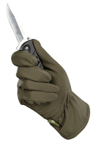 M-Tac перчатки Winter Soft Shell Olive, зимние перчатки для ВСУ - изображение 4