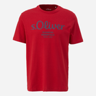 T-shirt męski bawełniany s.Oliver 10.3.11.12.130.2152232-31D1 XL Czerwony (4099975523771) - obraz 5