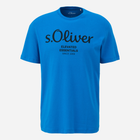 T-shirt męski bawełniany s.Oliver 10.3.11.12.130.2152232-55D1 M Niebieski (4099975524051) - obraz 5