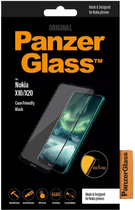 Szkło hartowane Panzer Glass E2E Case Friendly do smartfonu Nokia X10/X20 Black (5711724067846) - obraz 2