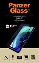Szkło hartowane Panzer Glass E2E Case Friendly do smartfonu Motorola Moto G51 5G Black (5711724065545) - obraz 9
