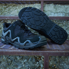 Чоловічі тактичні кросівки з Gore-Tex LOWA Zephyr MK2 GTX LO TF 310890/0999 44.5 (10UK) 29.6 см [019] Black (2000980547111) - зображення 6