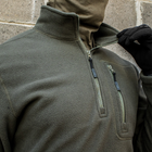 Толстовка флисовая Armoline 1/4 Zip TRAVEL DEFENCE Olive. L - изображение 4