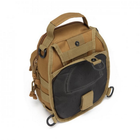 Тактичний рюкзак армійський 6л, (28х18х13 см) Oxford 600D, B14, Пісок - зображення 6