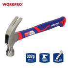 Молоток столярный WORKPRO стекловолоконная рукоятка 337 г PRO WP241010