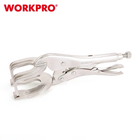 Клещи зажимные сварочные WORKPRO 250 мм CR-V PRO WP231061