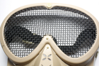 Маска-сетка V2 плетенка Tan (для Airsoft, Страйкбол) - изображение 4