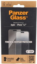Szkło hartowane Panzer Glass Classic Fit do Apple iPhone 15 Plus (5711724028076) - obraz 4