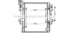 Радиатор охлаждения двигателя AVA COOLING MT2204 Mitsubishi L200 1350A349, 1350A183, MN135117