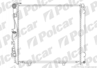 Радиатор охлаждения двигателя Polcar 502408 Mercedes E-Class A1245002803, A1245009003