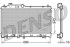 Радиатор охлаждения двигателя DENSO DRM36008 Subaru Impreza, Outback, Legacy 45111AG000, 45111AG001, 45119AG000