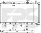Радиатор охлаждения двигателя FPS FP 81 A1323 Lexus ES; Toyota Camry 164000P150, 1640031520, 16400AD010