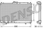 Радиатор охлаждения двигателя DENSO DRM45022 Mitsubishi Lancer MR464612