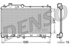 Радиатор охлаждения двигателя DENSO DRM36009 Subaru Legacy 45111AG020