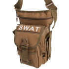 Сумка Tactical 229 Coyote тактическая сумка для переноски вещей 7л (TS229-Coyote) - изображение 4