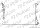 Радіатор охолодження двигуна Polcar 238008A3 Fiat Scudo; Peugeot 806, Експерт; Citroen Jumpy 1482543080, 1475845080, 14758450