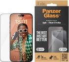 Захисне скло Panzer Glass Ultra-Wide Fit + EasyAligner для Apple iPhone 15 Pro Max антибактеріальне Black (5711724028120) - зображення 2