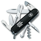 Нож Victorinox Climber Ukraine Black Тризуб ОУН (1.3703.3_T0300u)