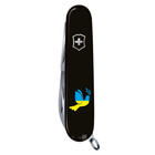 Нож Victorinox Climber Ukraine Black Голуб Миру Жовто-Блакитний (1.3703.3_T1036u) - изображение 4