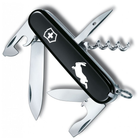 Ніж Victorinox Spartan Zodiac Black Шпаркий Кролик (1.3603.3_Z2170u)