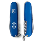Нож Victorinox Spartan Ukraine Blue Тризуб ОУН білий (1.3603.2_T0300u) - изображение 3