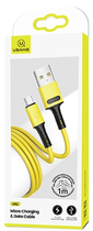 Кабель Usams U52 мicro-USB 2A Fast Charge 1м Жовтий (6958444989020) - зображення 2