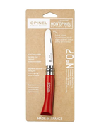 Ніж розкладний 75мм, бук Opinel My First Knife No.7 INOX Red 001698 - зображення 2