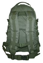 Тактичний туристичний міцний рюкзак трансформер 40-60 літрів олива ms - зображення 6