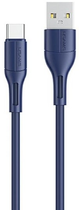 Kabel Usams U68 USB Typ-C 2A Fast Charge 1m Granatowy (6958444969480) - obraz 1