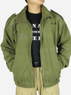 Куртка флісова французька MIL-TEC F2 10856001 S Olive (2000000011318) - зображення 5