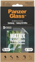 Folia ochronna Panzer Glass Ultra-Wide Fit Matrix do Samsung Galaxy S23 Ultra Black (5711724073205) - obraz 4