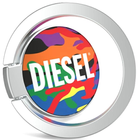 Uchwyt Diesel Universal Ring Pride Camo na telefon Wielokolorowy (8718846088916) - obraz 2