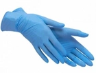 Одноразові рукавички нітрилові Vogt Medical 100 шт в упаковці Розмір M Сині - изображение 2