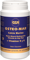 Натуральна харчова добавка GSN Osteo-mar Шоколад 169 г (8426609020553) - зображення 1