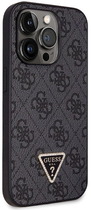 Etui plecki Guess Crossbody Metal Logo do Apple iPhone 14 Pro Max Black (3666339146795) - obraz 3