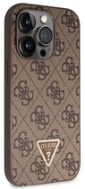 Панель Guess Crossbody Metal Logo для Apple iPhone 14 Pro Max Коричневий (3666339146931)