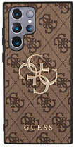 Etui plecki Guess 4G Big Metal Logo do Samsung Galaxy S22 Ultra Brown (3666339046675) - obraz 2