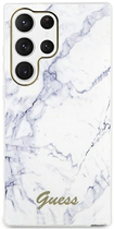 Панель Guess Marble для Samsung Galaxy S23 Ultra Білий (3666339117429) - зображення 2