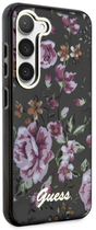 Панель Guess Flower Collection для Samsung Galaxy S23 Plus Чорний (3666339117207) - зображення 3