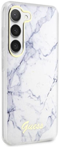 Панель Guess Marble для Samsung Galaxy S23 Plus Білий (3666339117412) - зображення 4