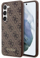 Панель Guess 4G Metal Gold Logo для Samsung Galaxy S23 Коричневий (3666339116989) - зображення 1