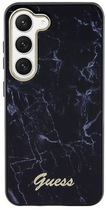 Etui plecki Guess Marble do Samsung Galaxy S23 Black (3666339117375) - obraz 3