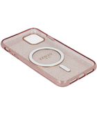 Etui plecki Guess Glitter Gold MagSafe do Apple iPhone 11 Pink (3666339125806) - obraz 4