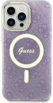 Etui plecki Guess 4G MagSafe do Apple iPhone 14 Pro Max Purple (3666339118259) - obraz 2