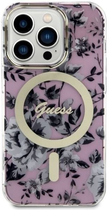 Панель Guess Flower MagSafe для Apple iPhone 14 Pro Max Рожевий (3666339115586) - зображення 2