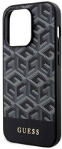Панель Guess G Cube Stripes MagSafe для Apple iPhone 14 Pro Max Чорний (3666339112455) - зображення 3