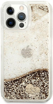 Панель Guess Glitter Charms для Apple iPhone 13 Pro Max Золотий (3666339036331) - зображення 2