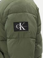 Kurtka puchowa męska Calvin Klein J30J324072 M Zielona (8720108501415) - obraz 4